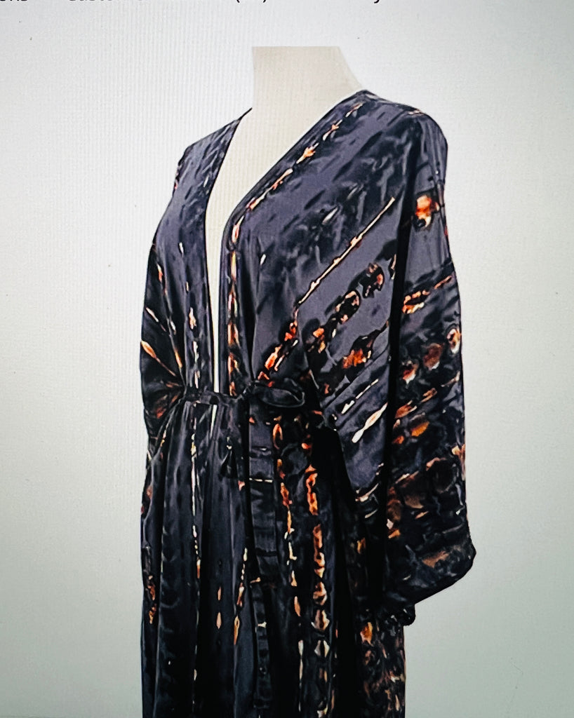 Happy Joy Tie Dye Robe